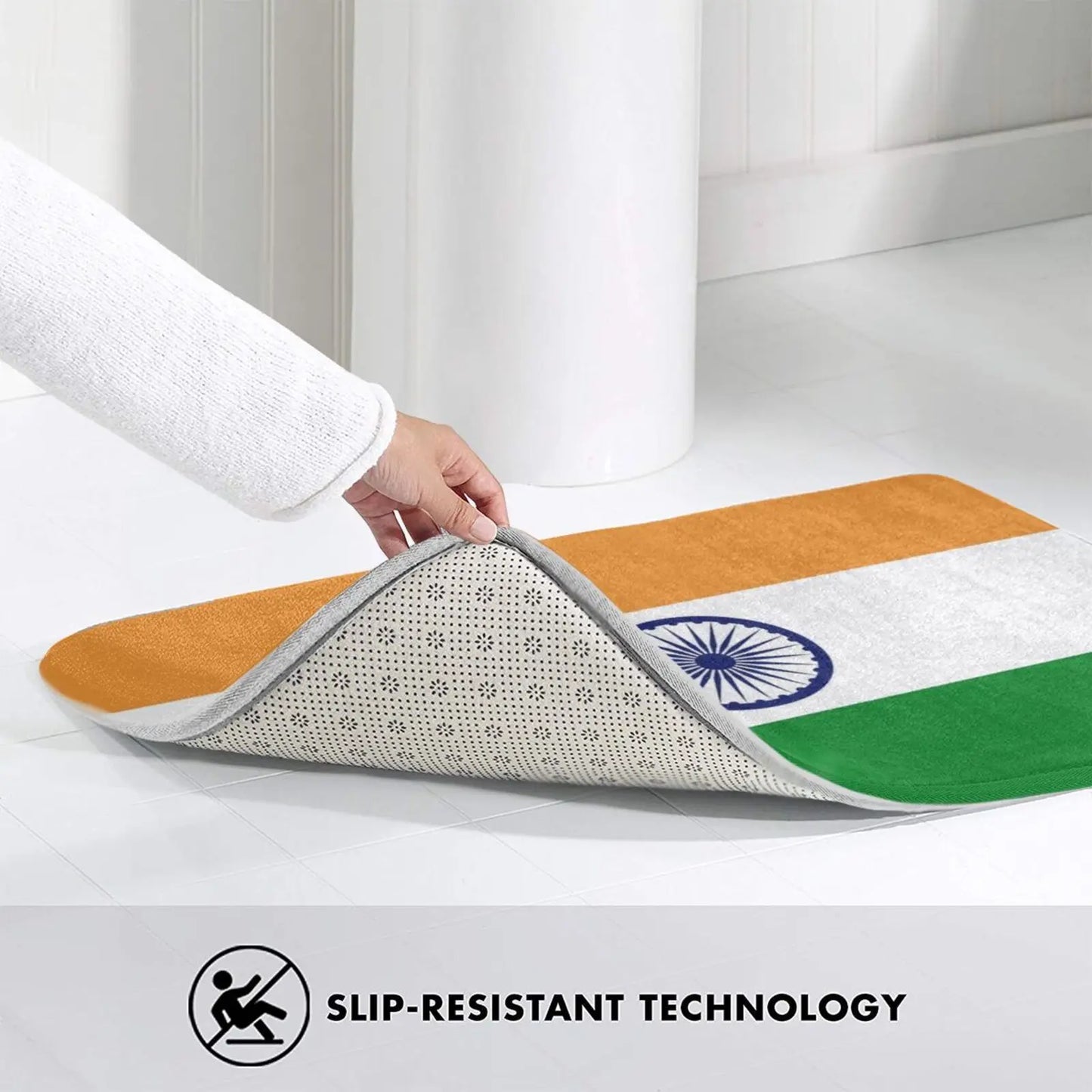 Flag of India Carpet Mat Rug Cushion Soft Flag Flag of India India Flag Indian Flag India Indian Shorlick