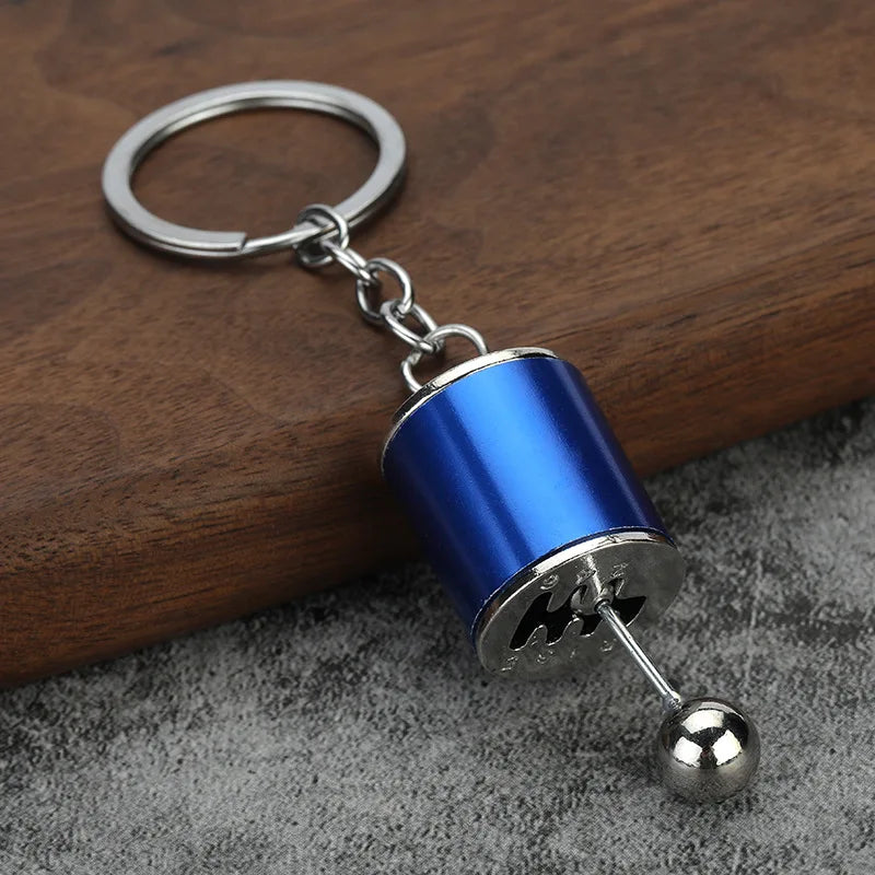Creative Car Turbo Turbocharger Keychain Metal Automotive Spinning Turbine Keyring Car Interior Accessories for Gift