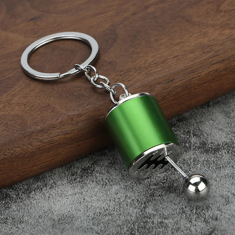 Creative Car Turbo Turbocharger Keychain Metal Automotive Spinning Turbine Keyring Car Interior Accessories for Gift